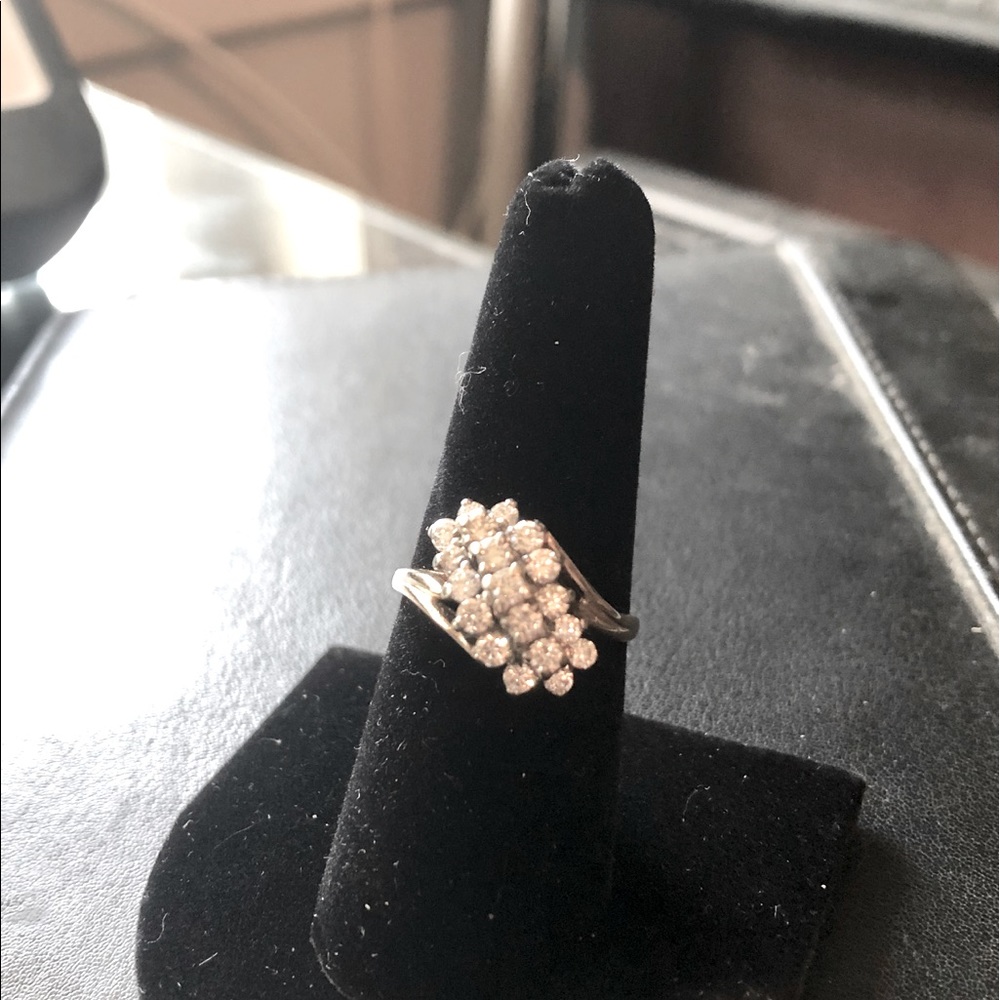 14k diamond ring